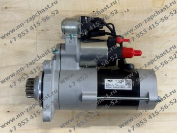 A51ESQ-3708100B Стартер двигателя Yuchai навесное электрооборудование двс ючай оригинальные запчасти заводские комплектующие китайских фронтальных погрузчиков sdlg, xcmg, xgma, foton, liugong, Sanlin