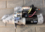 QDJ2751A, 3708010-001-0000J стартер двс двигателя FAW CA6110/125G5-18AG2, 6110/125G5-ZG20 оригинальные запчасти заводские комплектующие китайских фронтальных погрузчиков