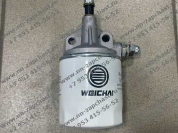 1002525204 Узел масляного фильтра двигателя вейчай WEICHAI-YANGZHOU китайских фронтальных погрузчиков sdlg запчасти расходники комплектующие китайского фронтального погрузчика грузовиков самосвалов