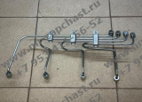 ZH4100-10100-1 Набор топливных трубок высокого давления ТНВД форсунок двигателя двс ZHAZG1(LZ1), ZHBG14-A(G75-L3), ZHAG14-3(G75-L3), ZHBG41(L1), ZHBG42(L3), ZHBZG1(LZ1), ZH4102G41, ZH4102P погрузчика запчасти комплектующие китайских фронтальных погрузчиков
